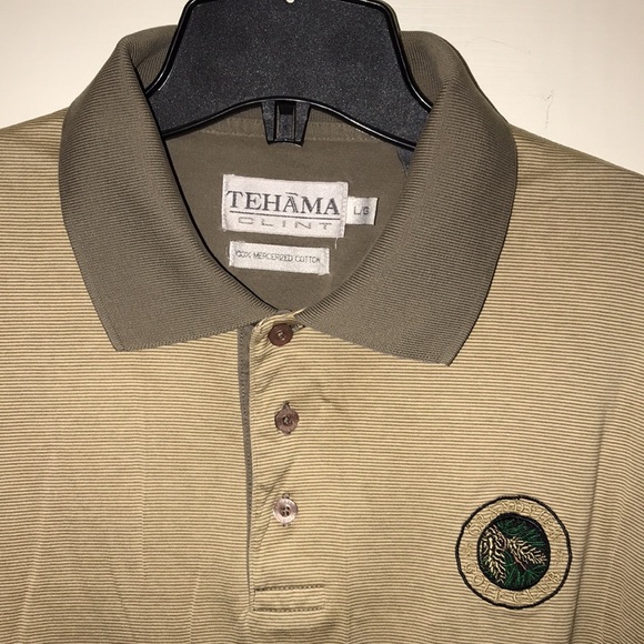 Men’s Tehama Clint Grand View Golf Club Polo Shirt Size L - Picture 3 of 8